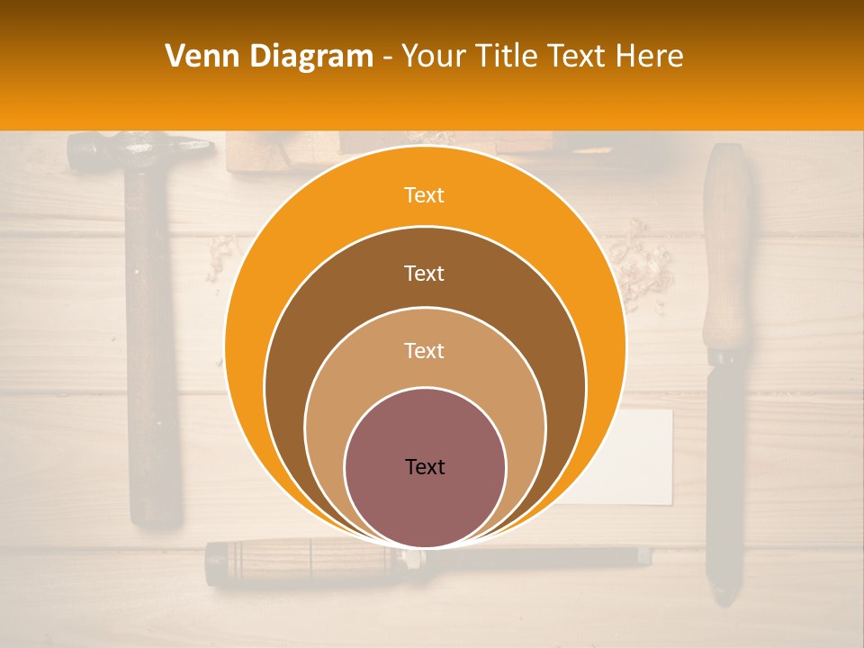 Carpenter's Work Table PowerPoint Template