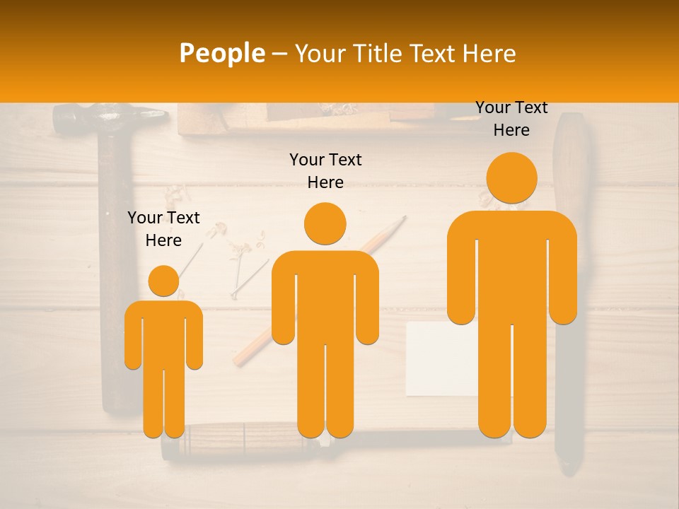 Carpenter's Work Table PowerPoint Template