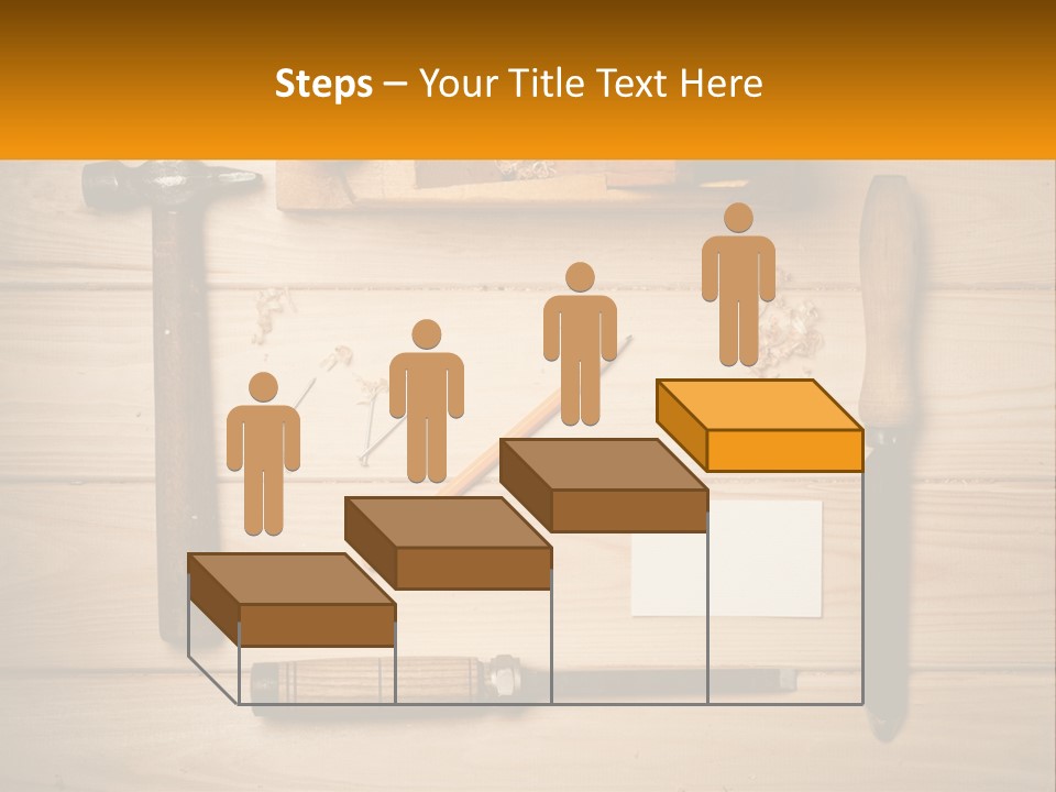 Carpenter's Work Table PowerPoint Template