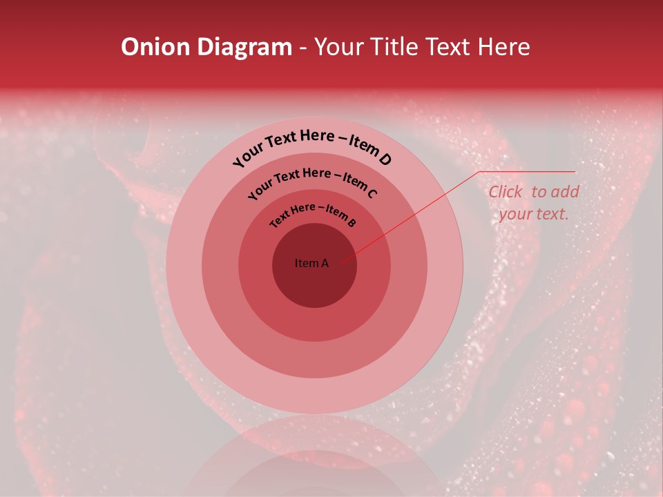 Rose Macro Photography PowerPoint Template