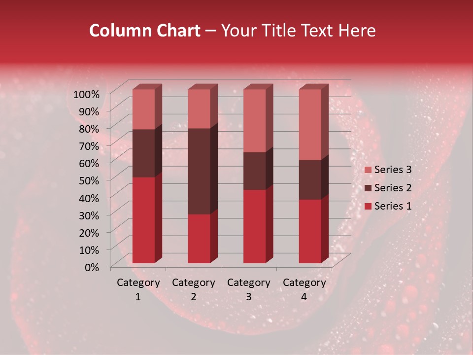 Rose Macro Photography PowerPoint Template