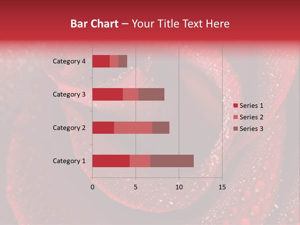 Rose Macro Photography PowerPoint Template