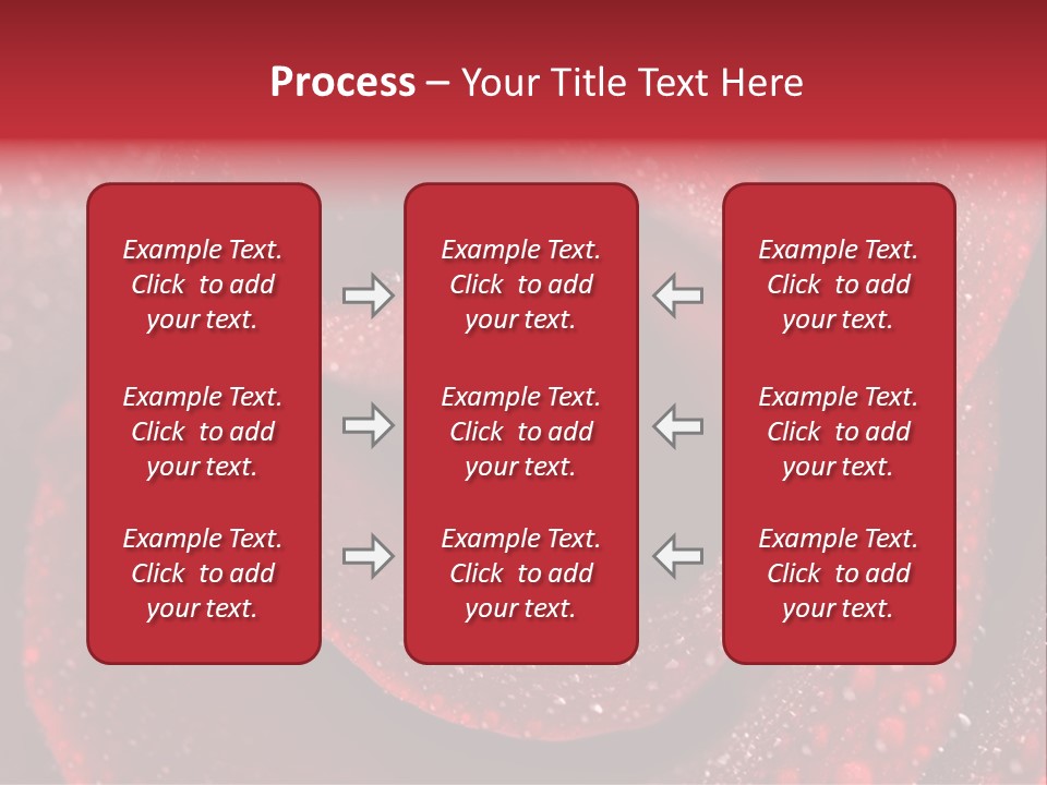 Rose Macro Photography PowerPoint Template