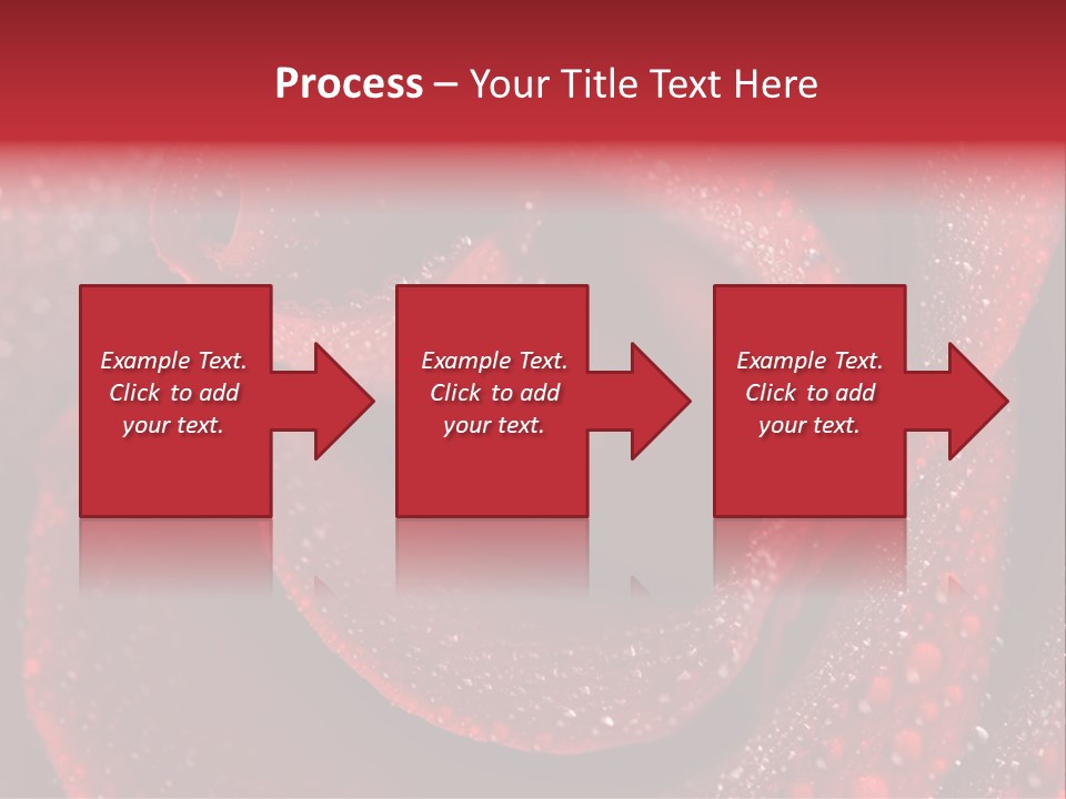 Rose Macro Photography PowerPoint Template