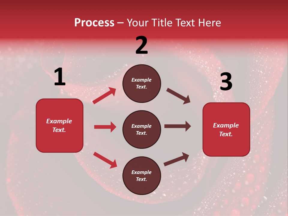 Rose Macro Photography PowerPoint Template