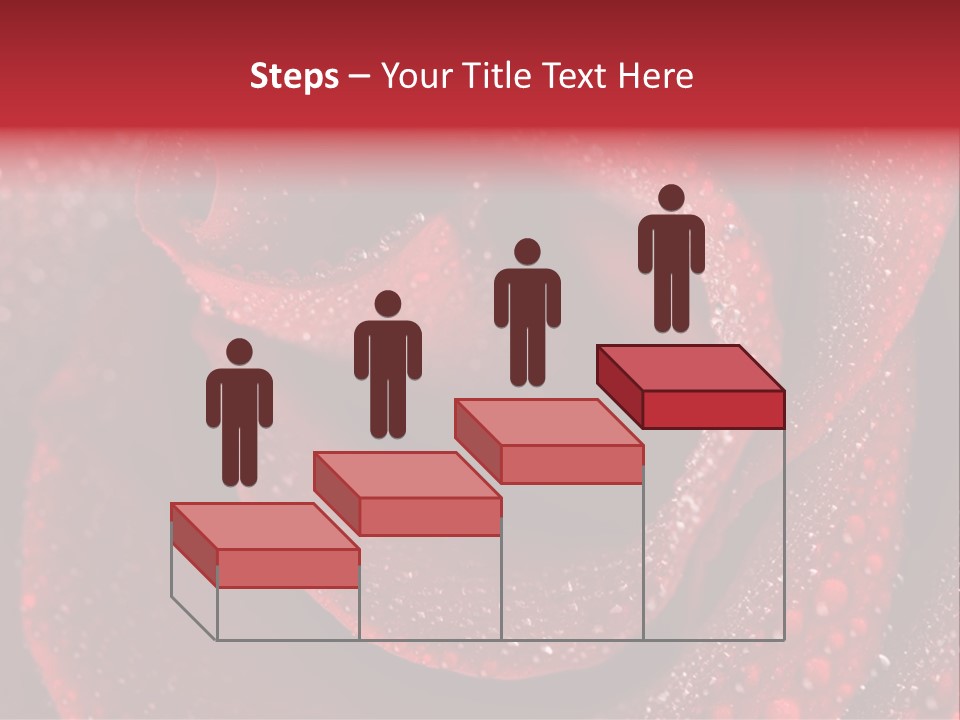 Rose Macro Photography PowerPoint Template