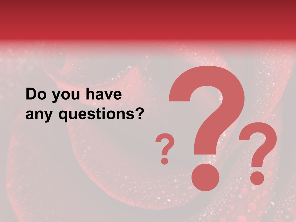 Rose Macro Photography PowerPoint Template