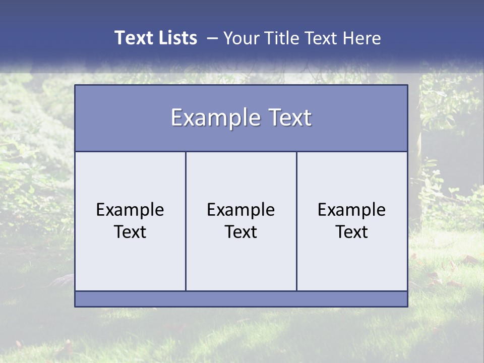 Mature Couple On The Grass PowerPoint Template