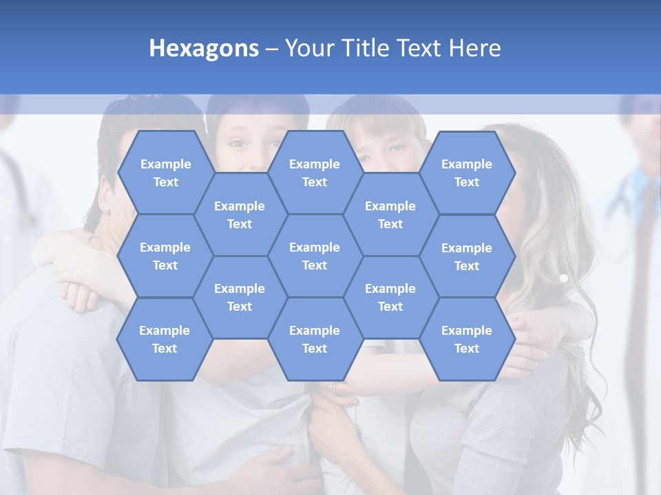 Family And Doctors PowerPoint Template