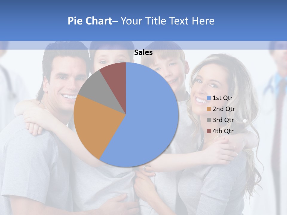 Family And Doctors PowerPoint Template