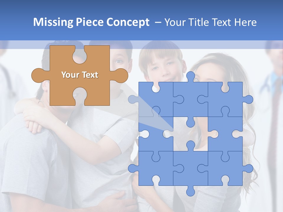 Family And Doctors PowerPoint Template
