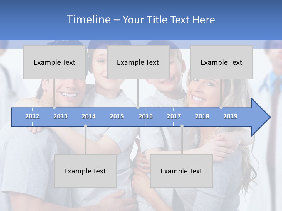 Family And Doctors PowerPoint Template