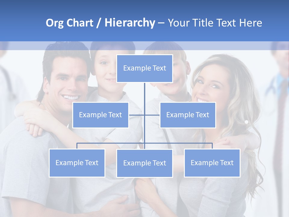 Family And Doctors PowerPoint Template