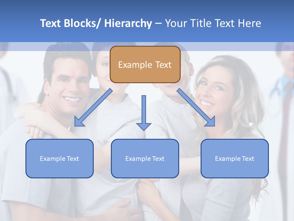 Family And Doctors PowerPoint Template