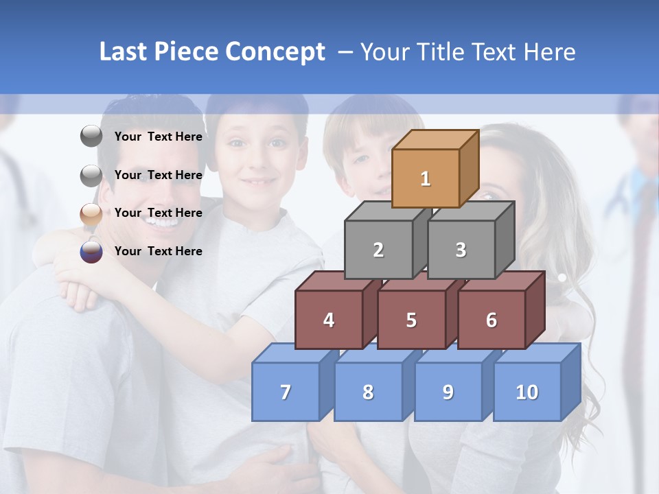 Family And Doctors PowerPoint Template