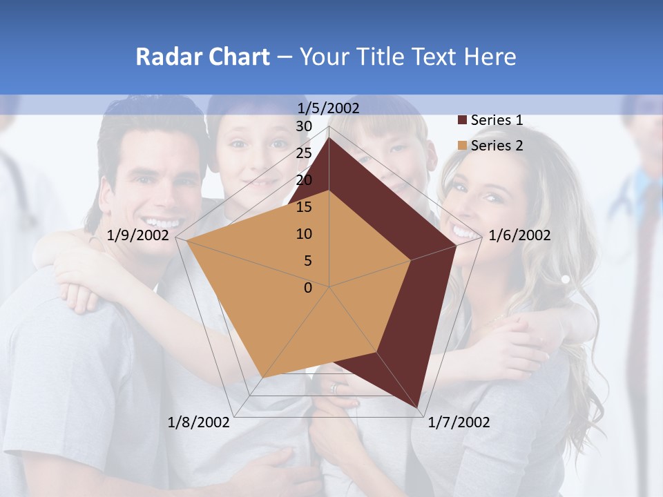 Family And Doctors PowerPoint Template