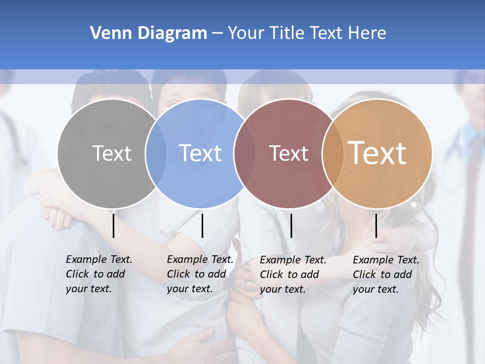 Family And Doctors PowerPoint Template
