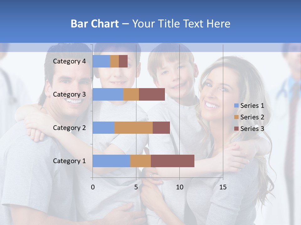 Family And Doctors PowerPoint Template