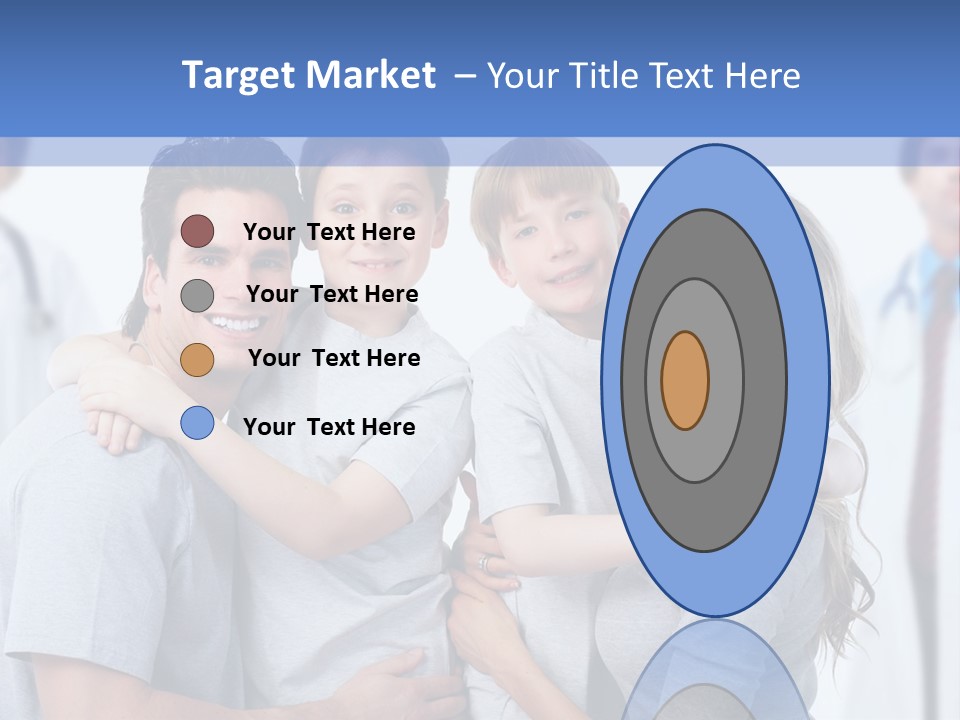 Family And Doctors PowerPoint Template