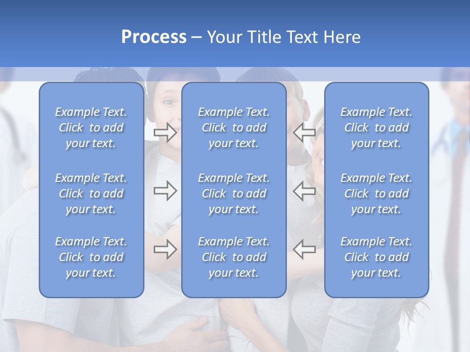 Family And Doctors PowerPoint Template
