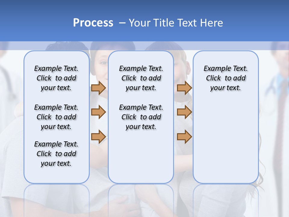 Family And Doctors PowerPoint Template