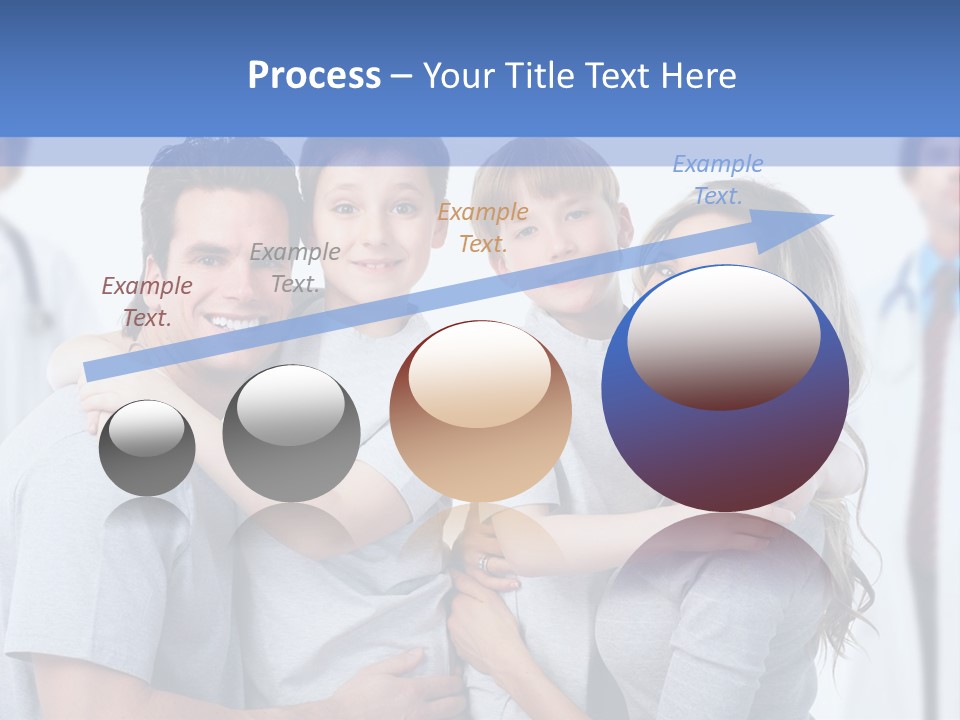 Family And Doctors PowerPoint Template