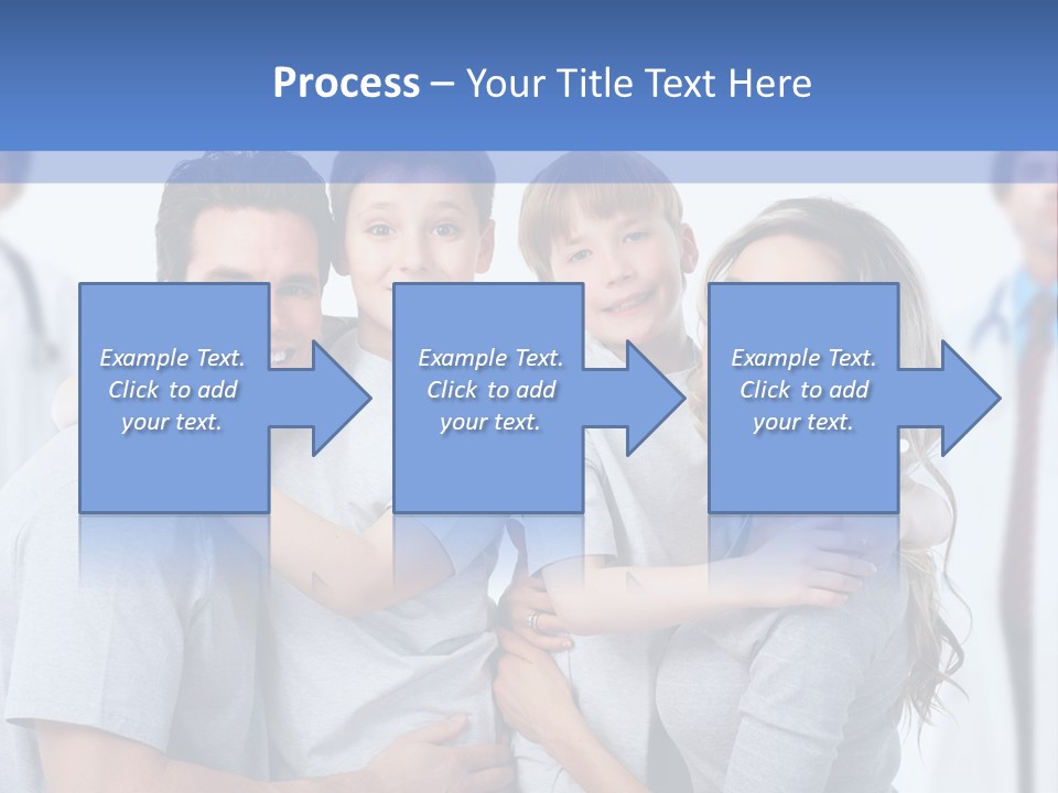 Family And Doctors PowerPoint Template