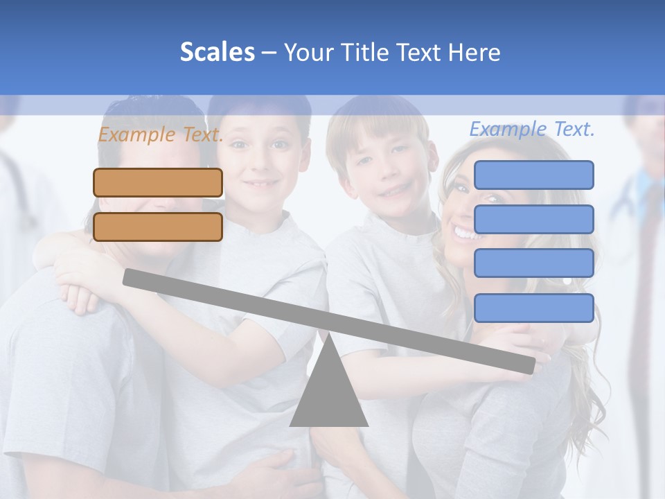 Family And Doctors PowerPoint Template