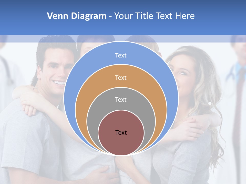 Family And Doctors PowerPoint Template