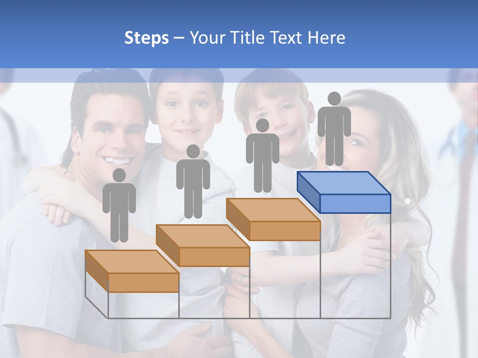 Family And Doctors PowerPoint Template