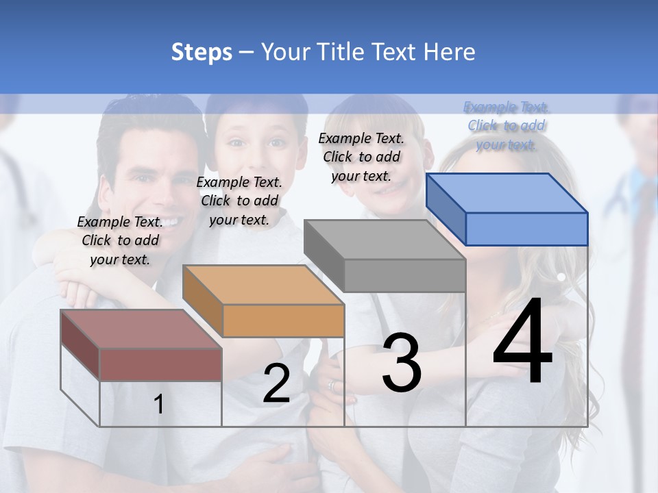 Family And Doctors PowerPoint Template