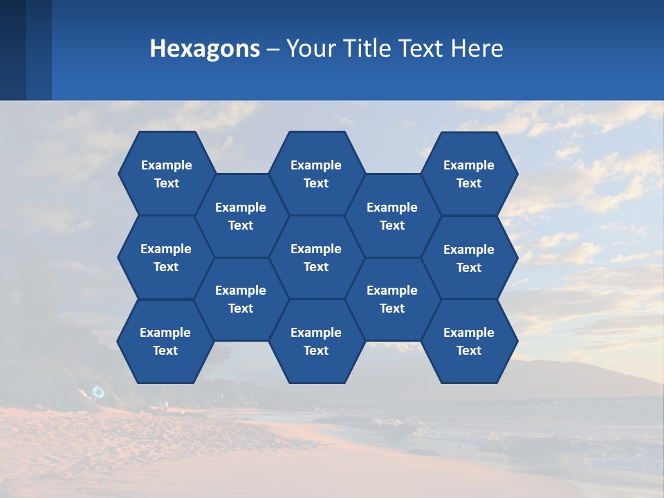 Sky With Clouds PowerPoint Template