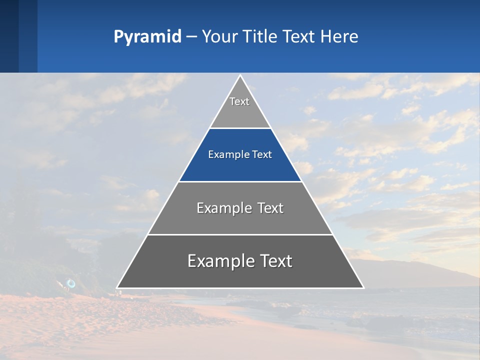 Sky With Clouds PowerPoint Template