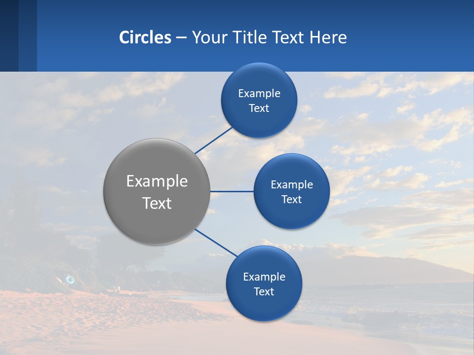 Sky With Clouds PowerPoint Template