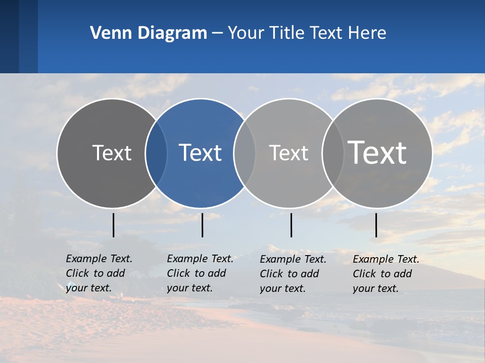 Sky With Clouds PowerPoint Template