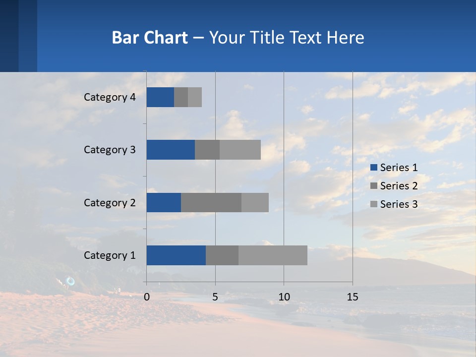 Sky With Clouds PowerPoint Template