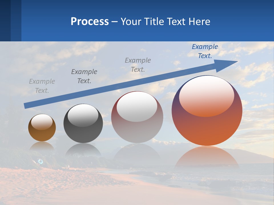 Sky With Clouds PowerPoint Template