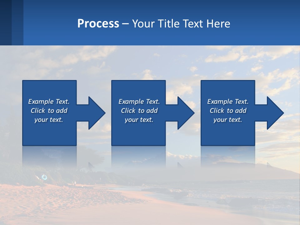 Sky With Clouds PowerPoint Template