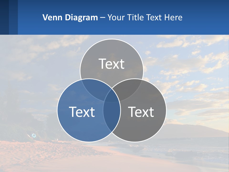 Sky With Clouds PowerPoint Template