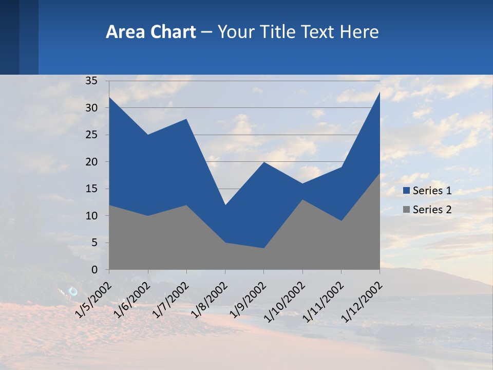 Sky With Clouds PowerPoint Template