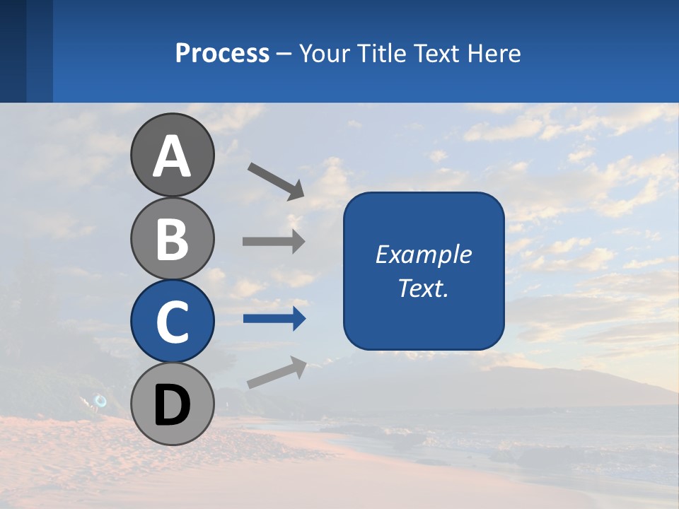 Sky With Clouds PowerPoint Template