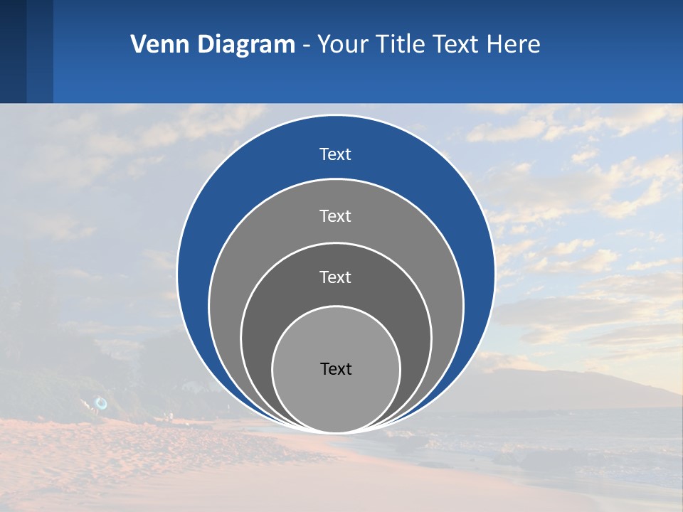 Sky With Clouds PowerPoint Template