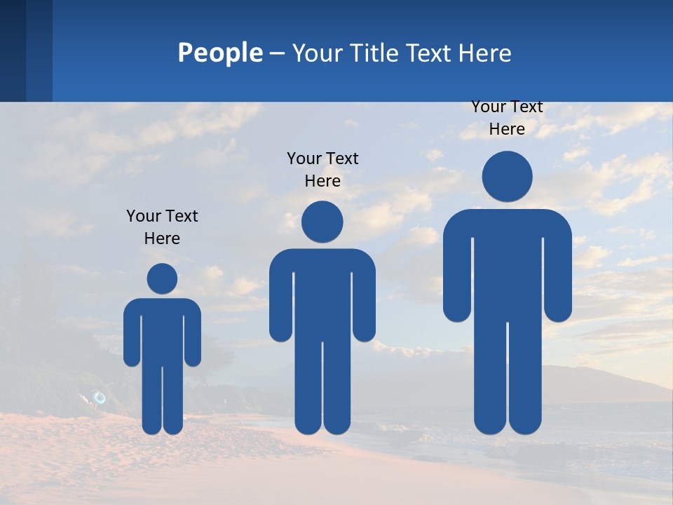 Sky With Clouds PowerPoint Template