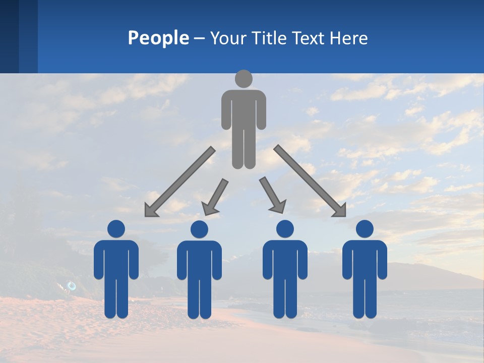 Sky With Clouds PowerPoint Template