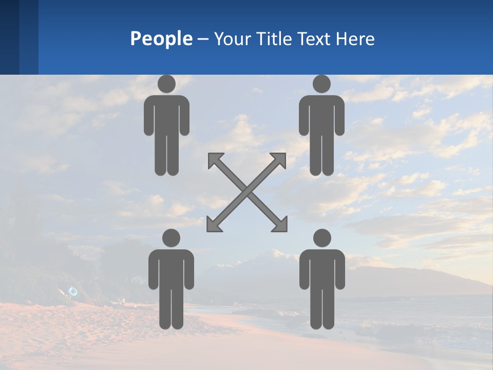 Sky With Clouds PowerPoint Template