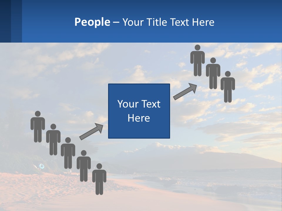 Sky With Clouds PowerPoint Template