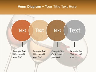 Glasses With Wine PowerPoint Template