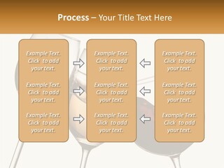 Glasses With Wine PowerPoint Template