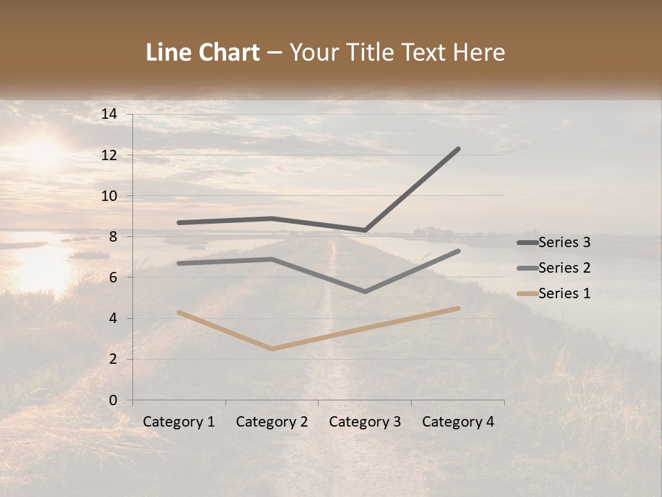 Path Through The Swamp PowerPoint Template