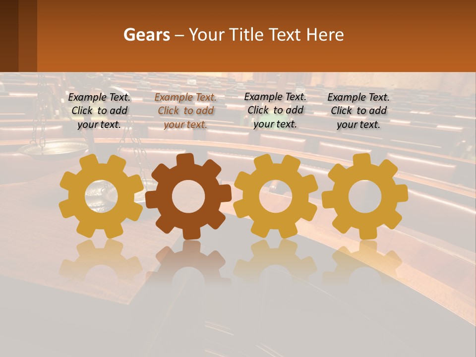 Courtroom PowerPoint Template